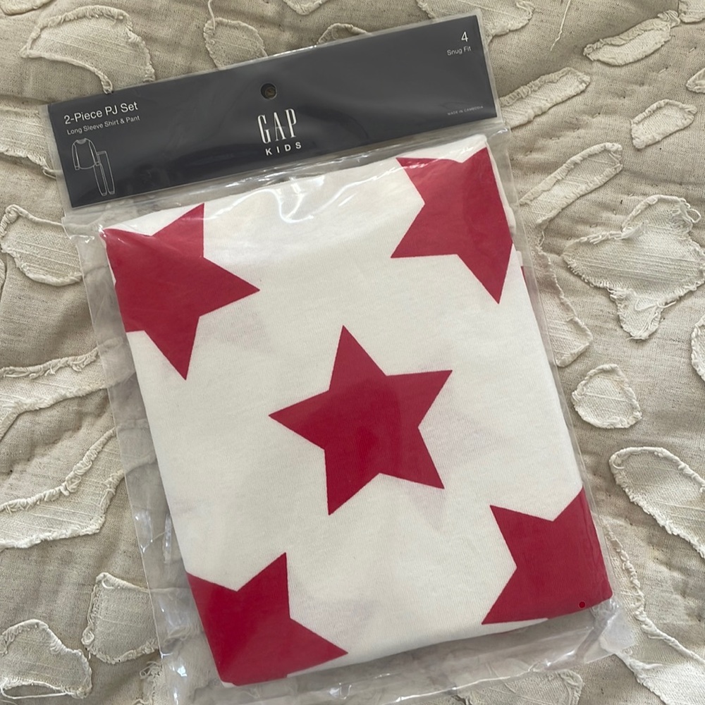 Gap star print pajama